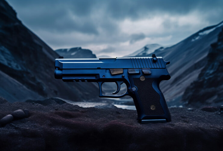 Pistola arma 40